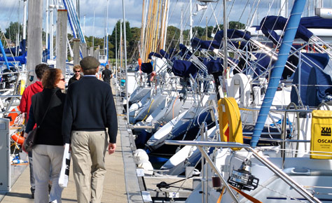Easter Used Boat Shows at Port Hamble and Port Solent Marinas
